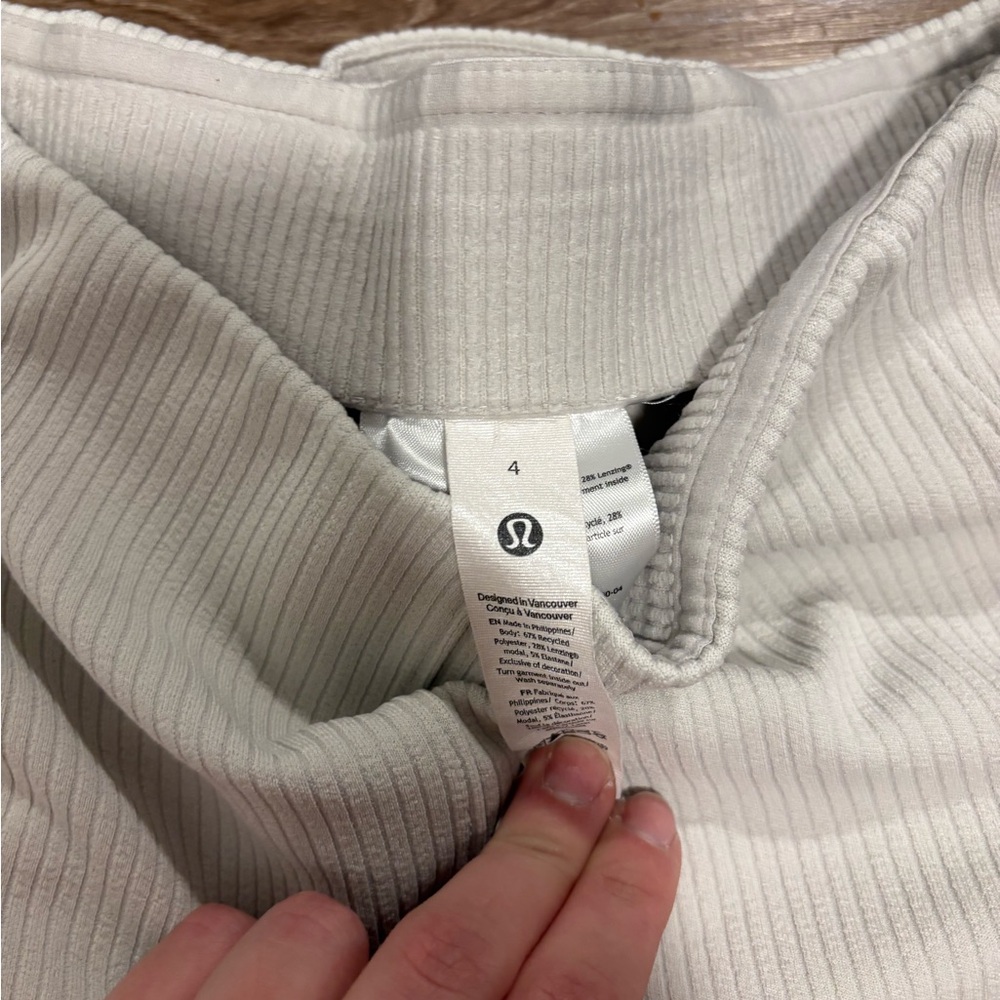 lululemon athletica Cream Boot Cut Pants